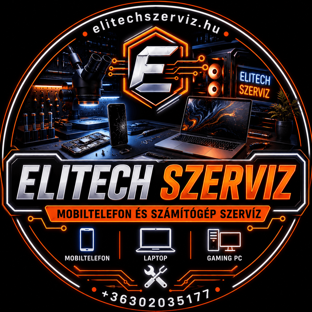 ELITECH SZERVIZ logó